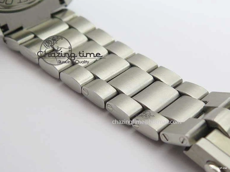 1223 Planet Ocean Master Chronometer Chrono SS OM 1:1 Best Edition Gray Dial On SS Bracelet A Reliable 8180